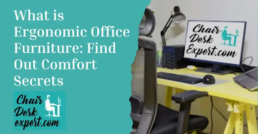 What is Ergonomic Office Furniture Find Out Comfort Secrets