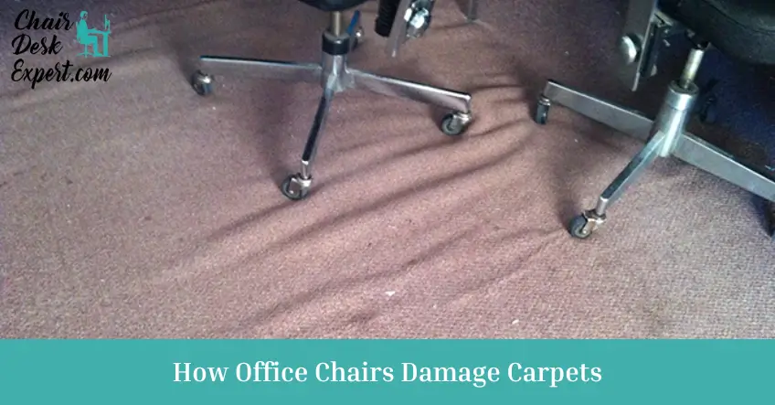 How Office Chairs Damage Carpets