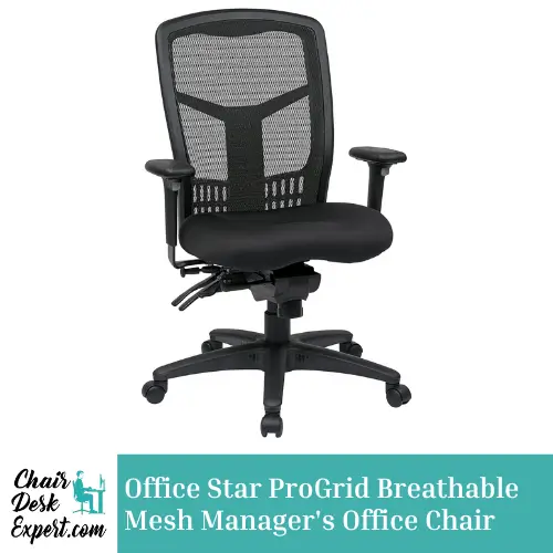 Office Star ProGrid Breathable Mesh Manager's Office Chair