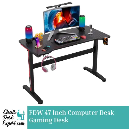 FDW 47 Inch Computer Desk Gaming Desk