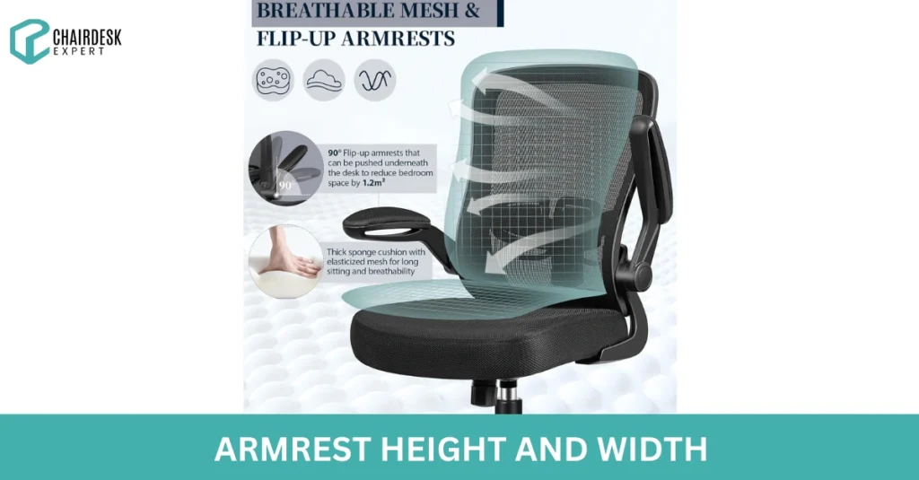 Armrest Height and Width