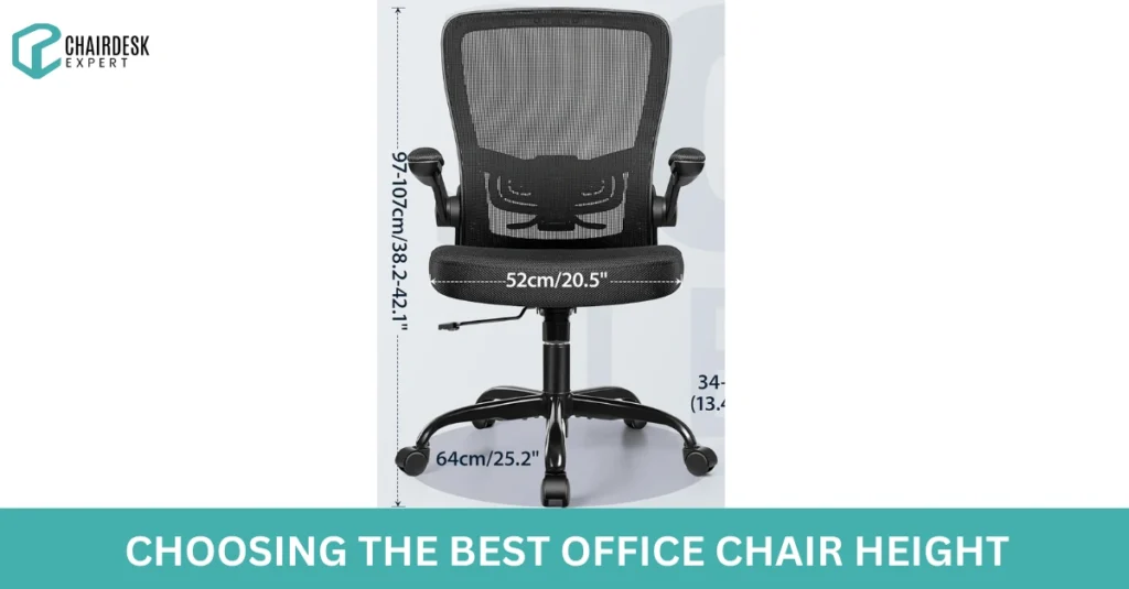 Choosing the Best Office Chair Height