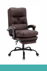 Footrest, Ergonomic Office Chair for Heavy 300 lbs