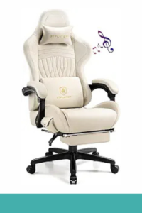 GTPLAYER Gaming Chair, Computer Chair with Footrest