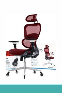 3: Oline ErgoPro Ergonomic Office Chair, Rolling Desk