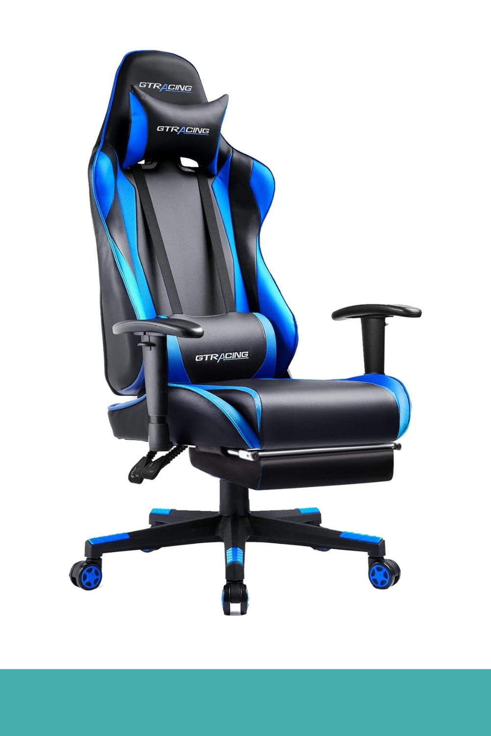 4: Gaming Chair with Footrest, Ergonomic