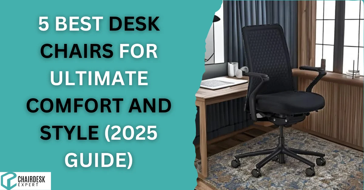 5 Best Desk Chairs for Ultimate Comfort and Style (2025 Guide)