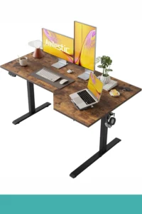 Agilistic Electric Standing Desk, L-shaped
