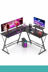 Mr. IRONSTONE L-Shape Gaming Desk