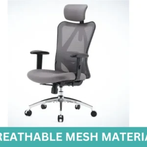 Executive Office Chair-Ergonomic Computer Desk Chair, High Back Leather Chair