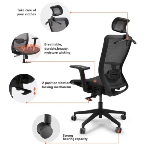 TRALT Office Chair Ergonomic Desk Chair